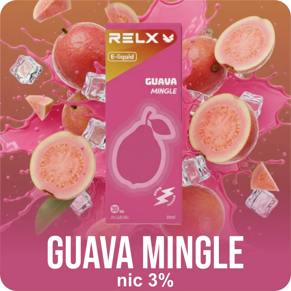 RELX E-liquid - Rasa Guava Mingle