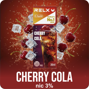 RELX E-liquid - Rasa Cherry Cola