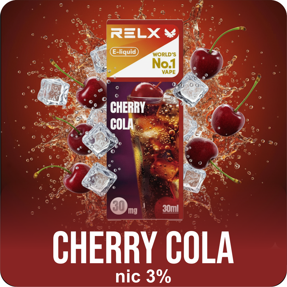 RELX E-liquid - Rasa Cherry Cola