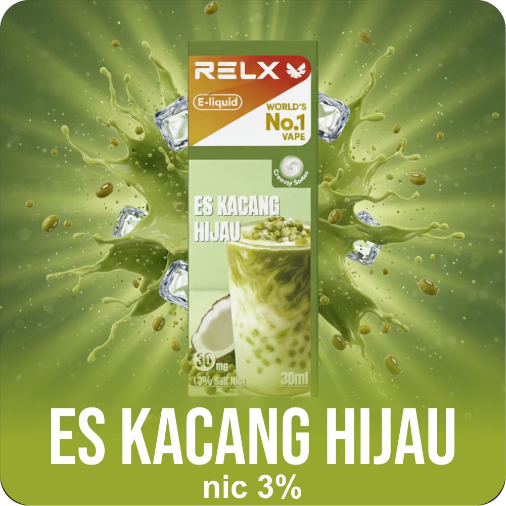 RELX E-liquid - Rasa Es Kacang Hijau