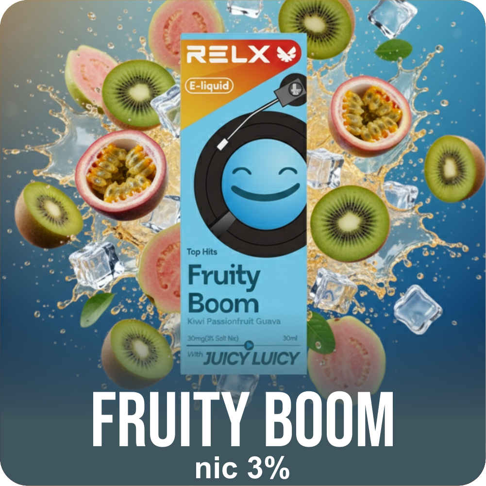 RELX E-liquid - Rasa Fruity Boom