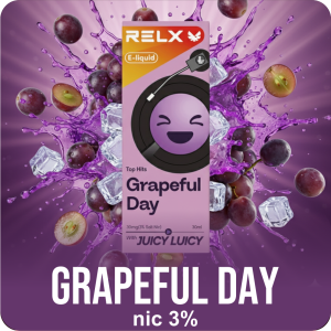 RELX E-liquid - Rasa Grapeful Day