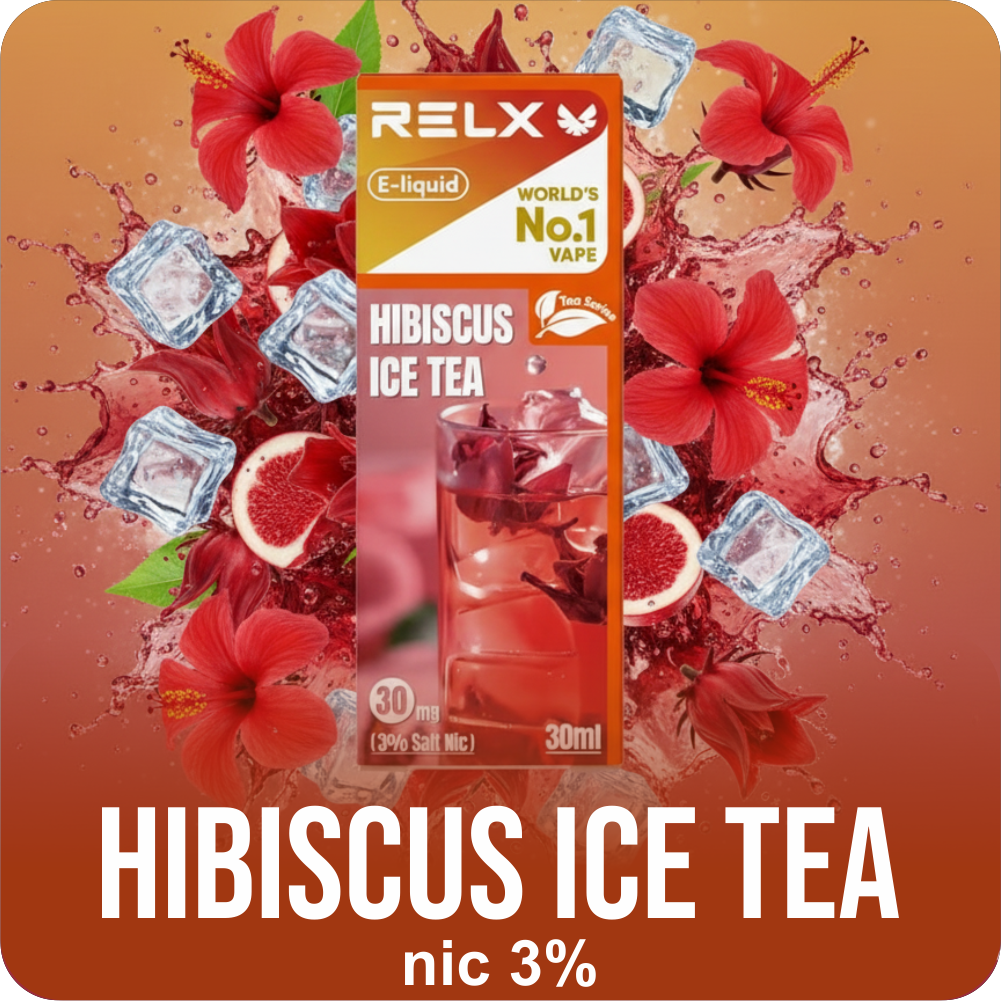 RELX E-liquid - Rasa Hibiscus Ice Tea