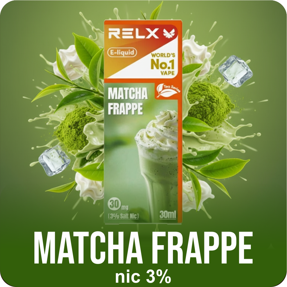 RELX E-liquid - Rasa Matcha Frappe