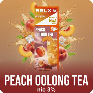 RELX E-liquid - Rasa Peach Oolong Tea
