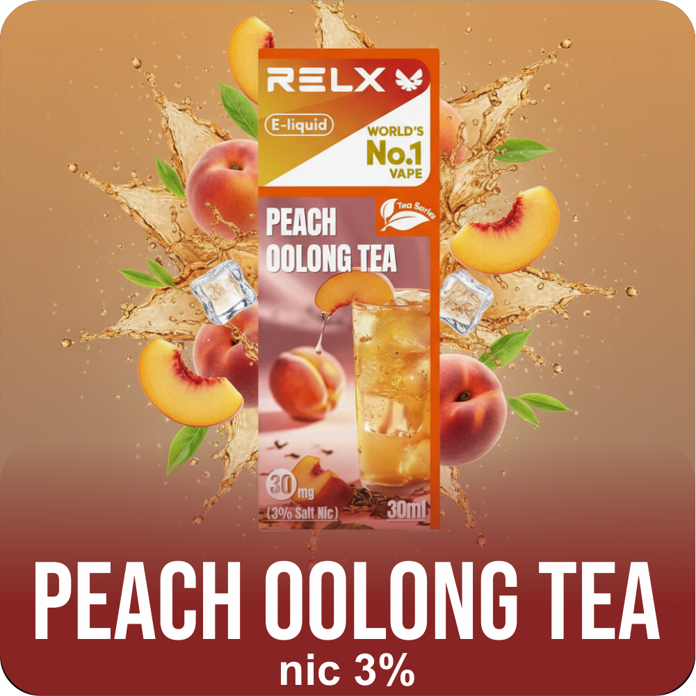 RELX E-liquid - Rasa Peach Oolong Tea