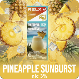 RELX E-liquid - Rasa Pineapple Sunburst