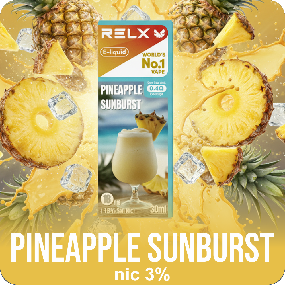 RELX E-liquid - Rasa Pineapple Sunburst
