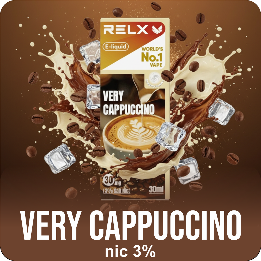 RELX E-liquid - Rasa Very Cappuccino