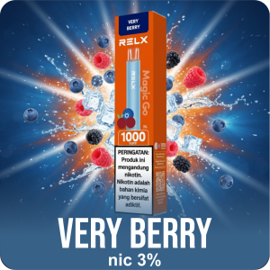 RELX MAGIC GO - VERY BERRY 1000 PUFF