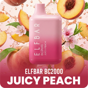 ELFBAR 2000 JUICY PEACH