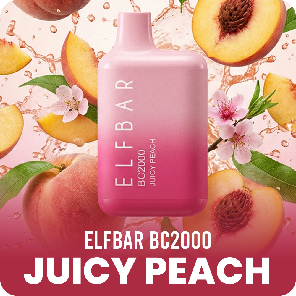 ELFBAR 2000 JUICY PEACH