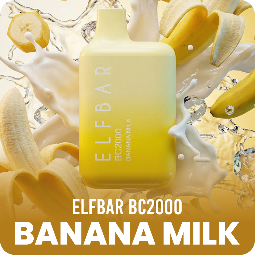 ELFBAR 2000 BANANA MILK