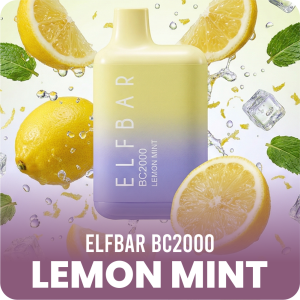 ELFBAR 2000 LEMON MINT