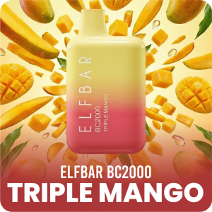 ELFBAR 2000 TRIPPLE MANGO