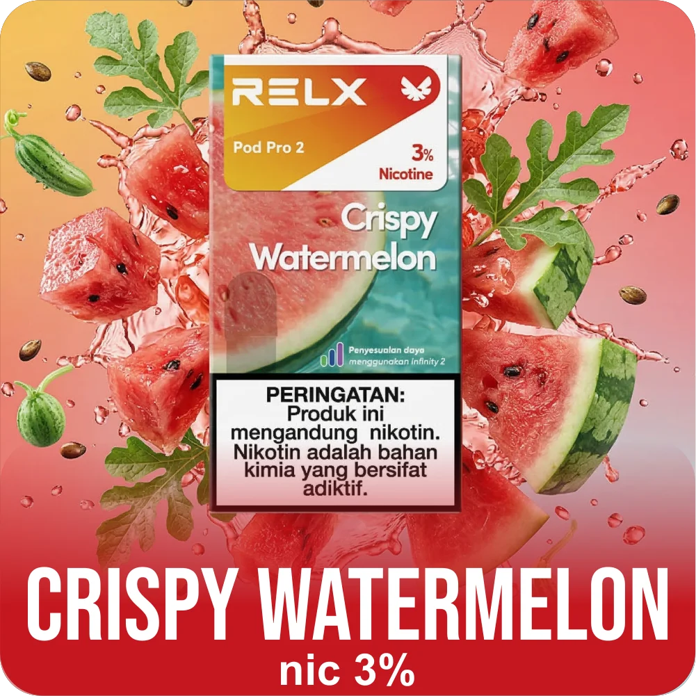 RELX CARTRIDGE 1 PCS CRISPY WATERMELON