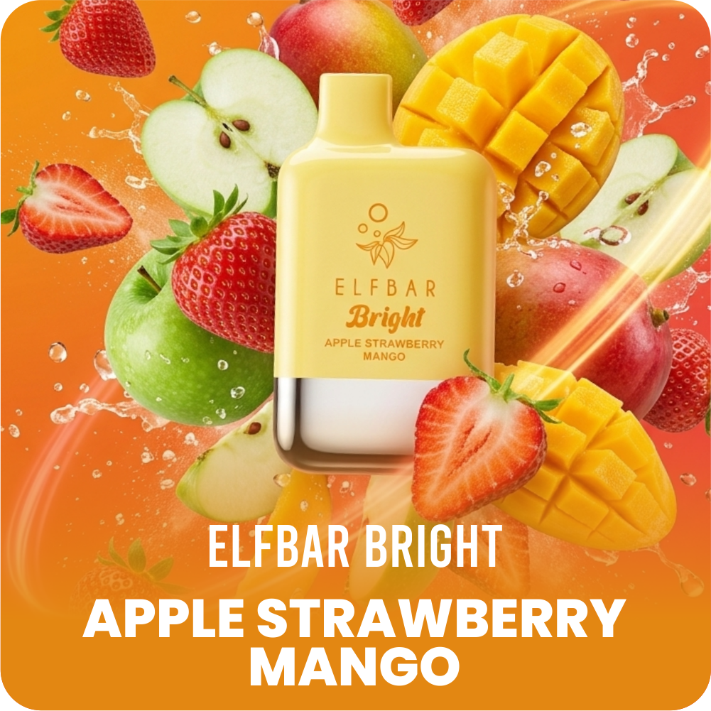 ELFBAR 4000 APPLE STRAWBERRY MANGO