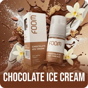 SALTNIC FOOM ICE CREAM CHOCOLATE