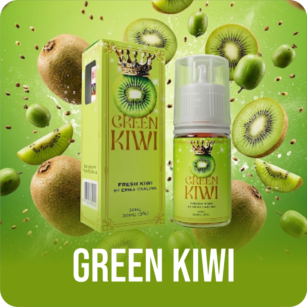 SALTNIC FOOM ERIKA GREEN KIWI 30ML