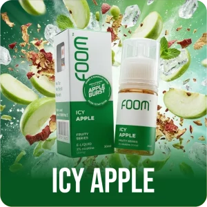 SALTNIC FOOM ICY APPLE 30ML