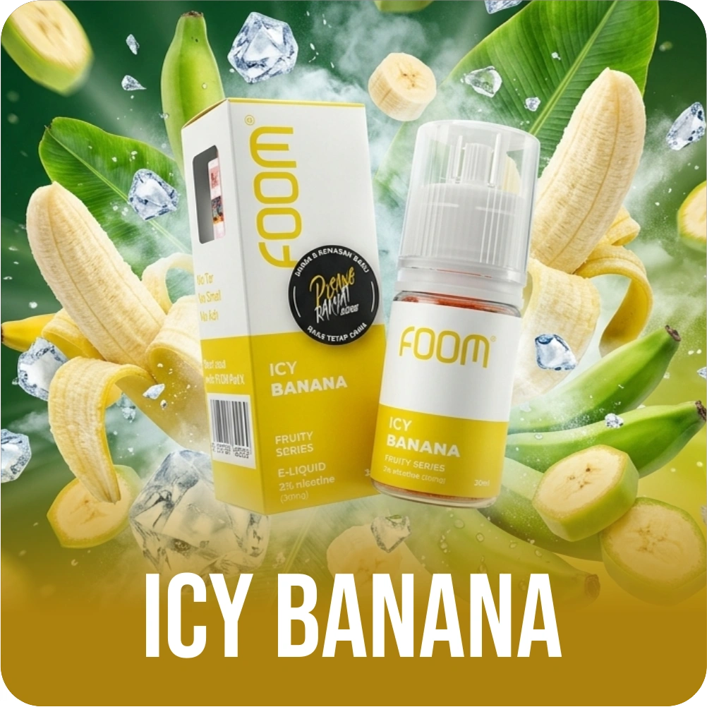 SALTNIC FOOM ICY BANANA 30ML