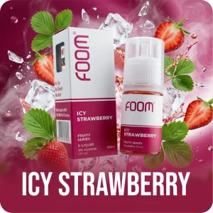 SALTNIC FOOM ICY STRAWBERRY 30ML