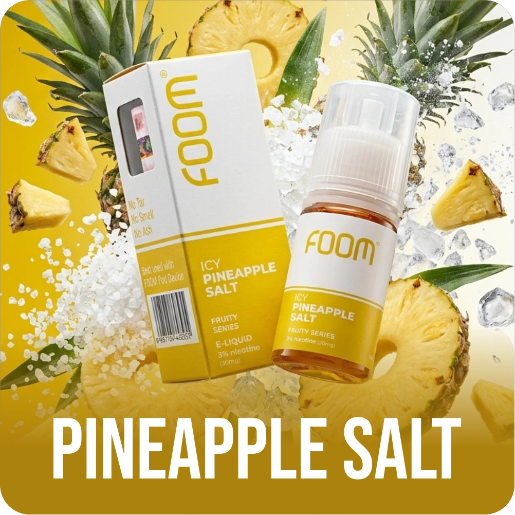 SALTNIC FOOM ICY PINEAPPLE SALT 30ML