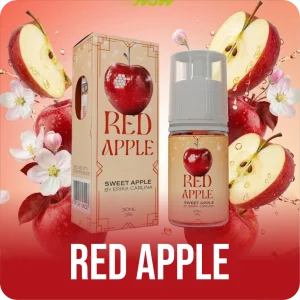 SALTNIC FOOM ERIKA RED APPLE 30ML