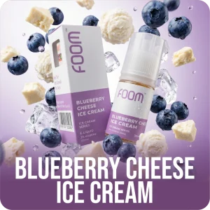 SALTNIC FOOM ICE CREAM BLUEBERRY CHEESE