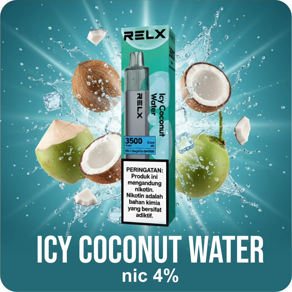 RELX MAGIC GO ICY COCONUT WATER 3500 PUFF