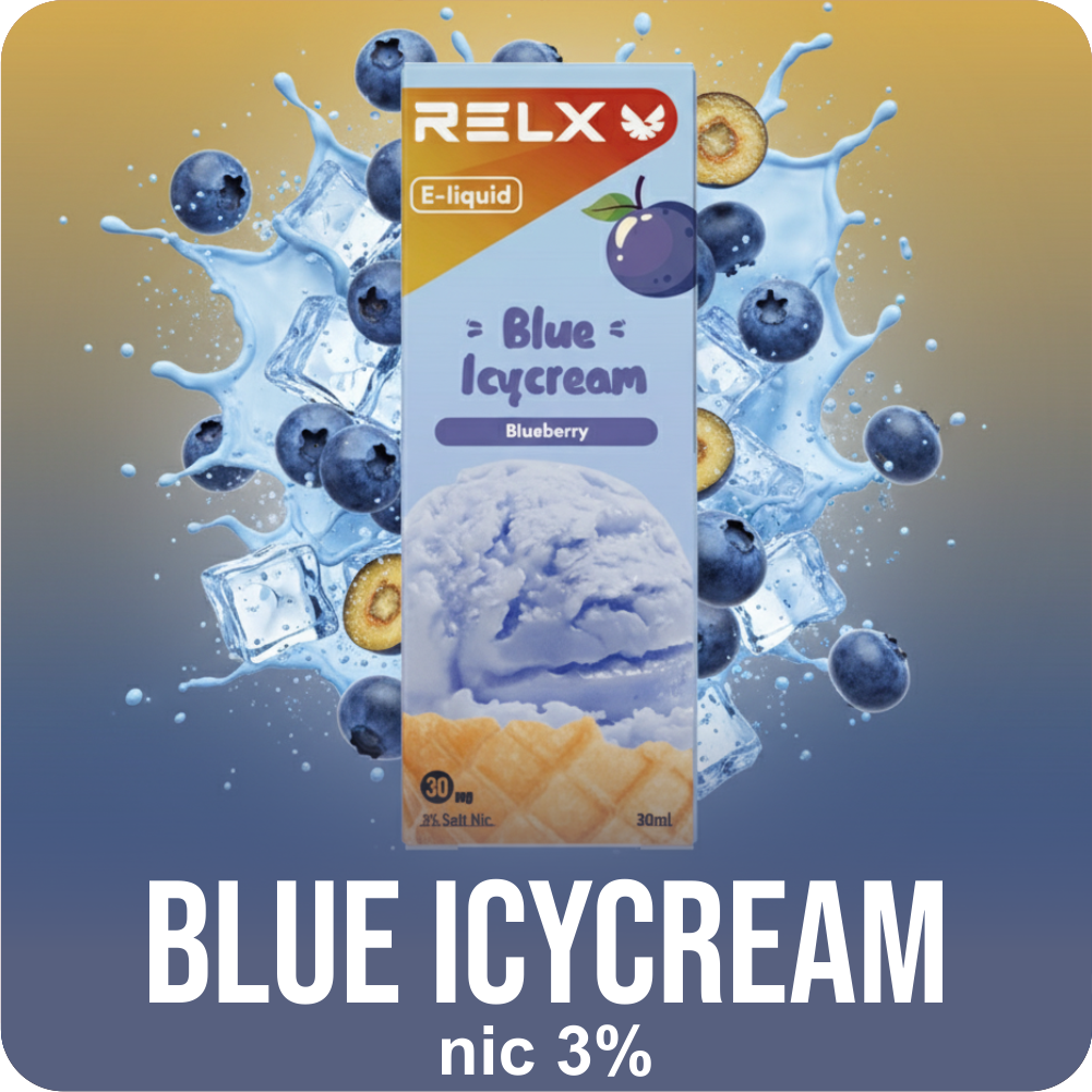 RELX E-liquid – Blue Icy Cream
