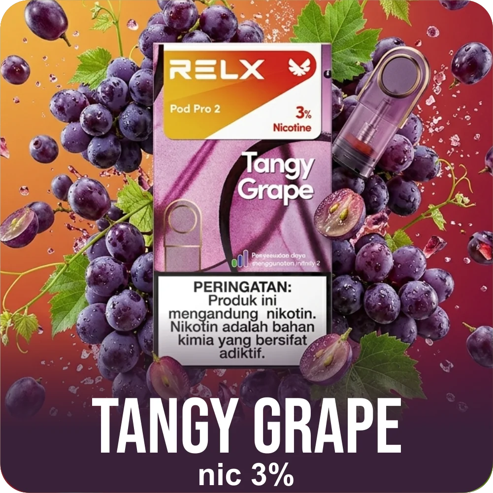 RELX CARTRIDGE 1PCS TANGY GRAPE
