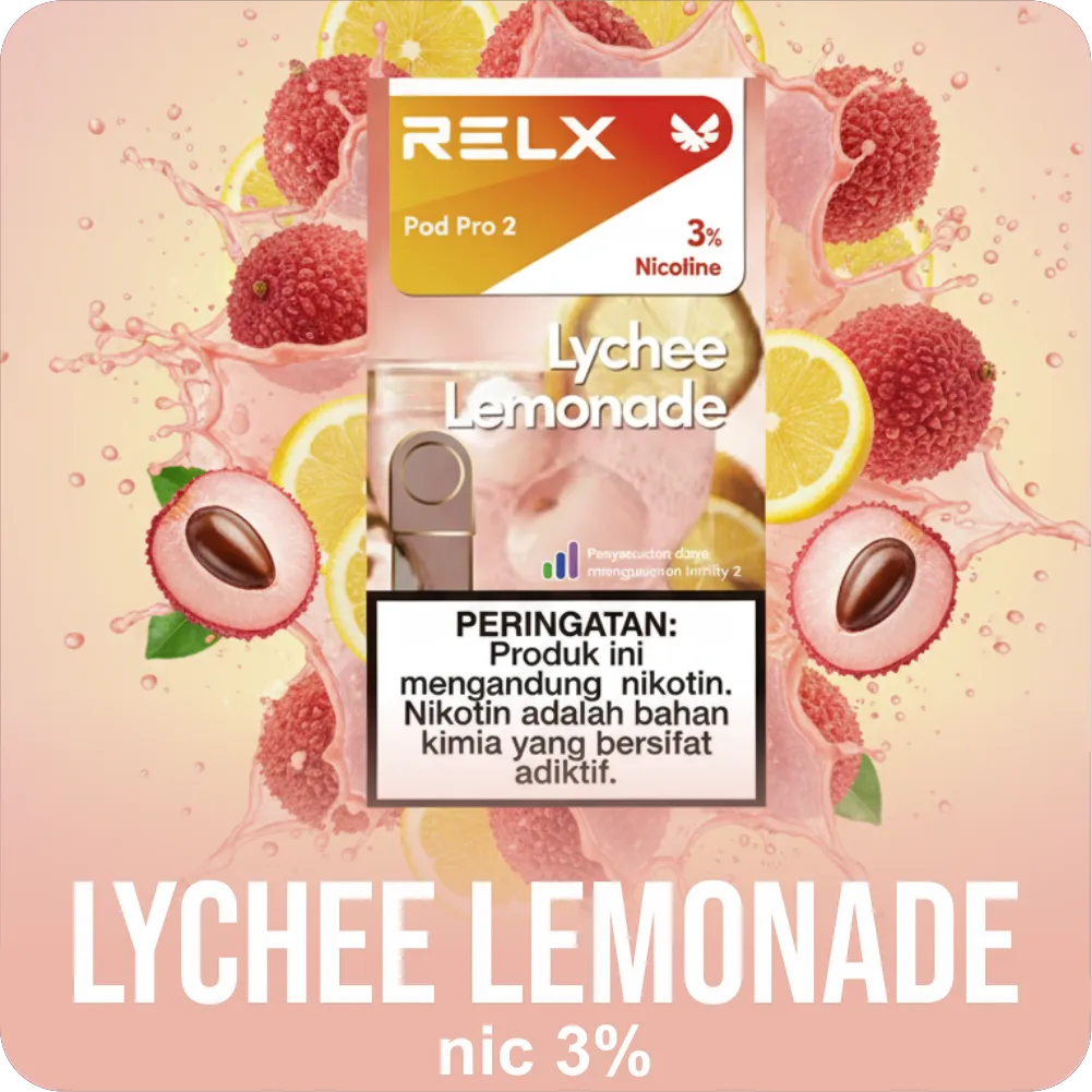 RELX CARTRIDGE 1 PCS LYCHEE LEMONADE