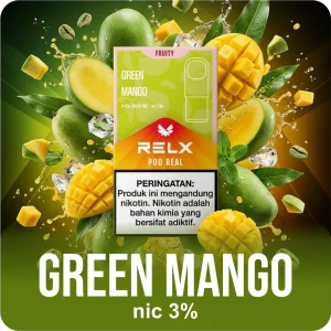 RELX CARTRIDGE POD REAL GREEN MANGO 3%