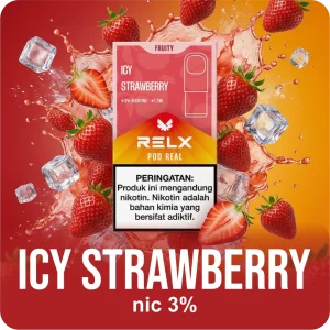 RELX CARTRIDGE POD REAL ICY STRAWBERRY 3%