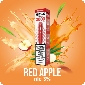 RELX Mega Go - Red Apple 2000 PUFF