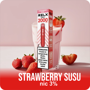 RELX Mega Go - Strawberry Susu 2000 PUFF