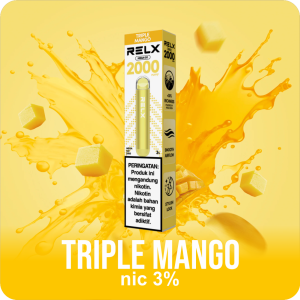 RELX Mega Go - Triple Mango 2000 PUFF