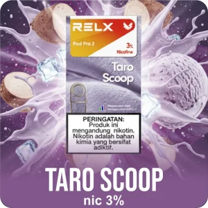 RELX CARTRIDGE 1PCS TARO SCOOP