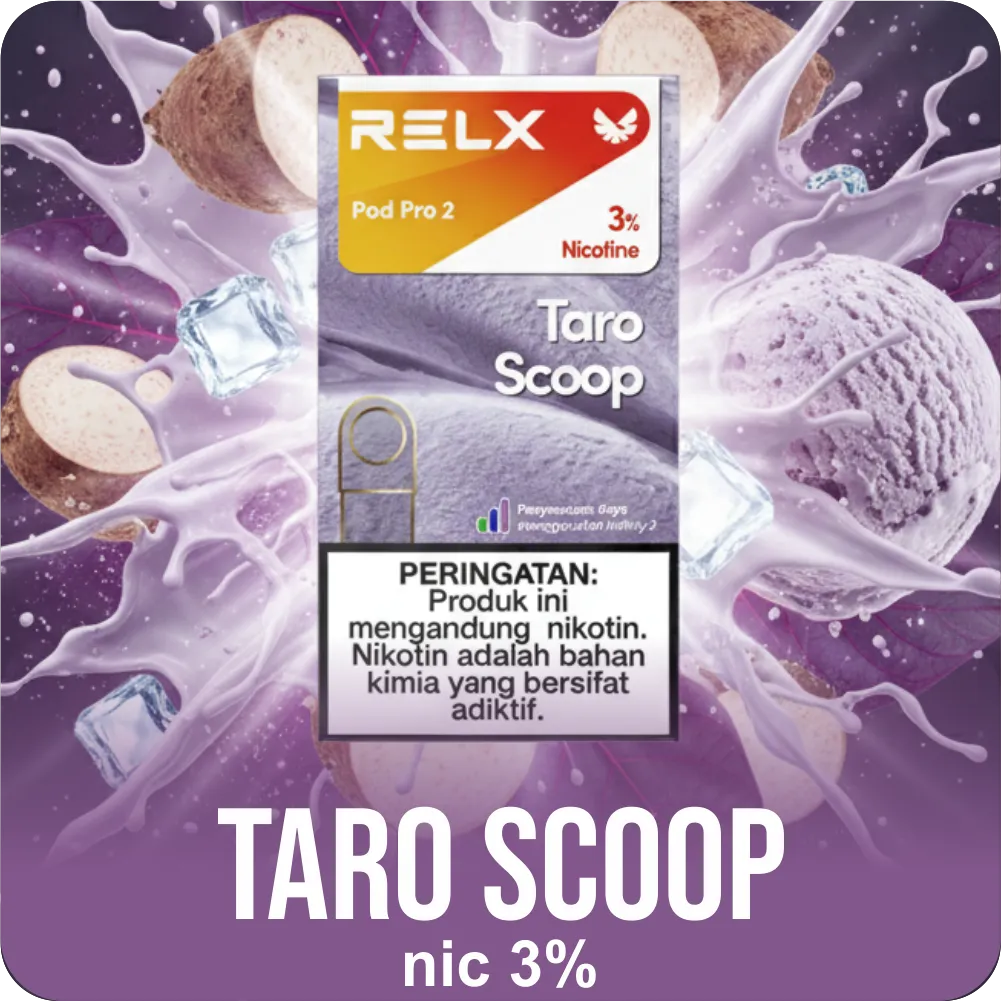 RELX CARTRIDGE 1PCS TARO SCOOP
