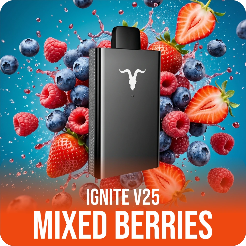 IGNITE V25 MIXED BERRIES 5%
