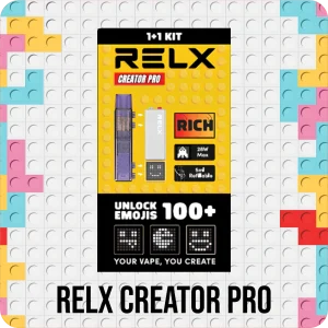 RELX DEVICE CREATOR PRO KIT GREY & YELLOW