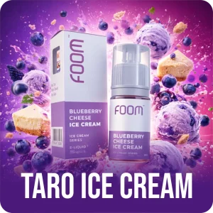 SALTNIC FOOM TARO ICE CREAM