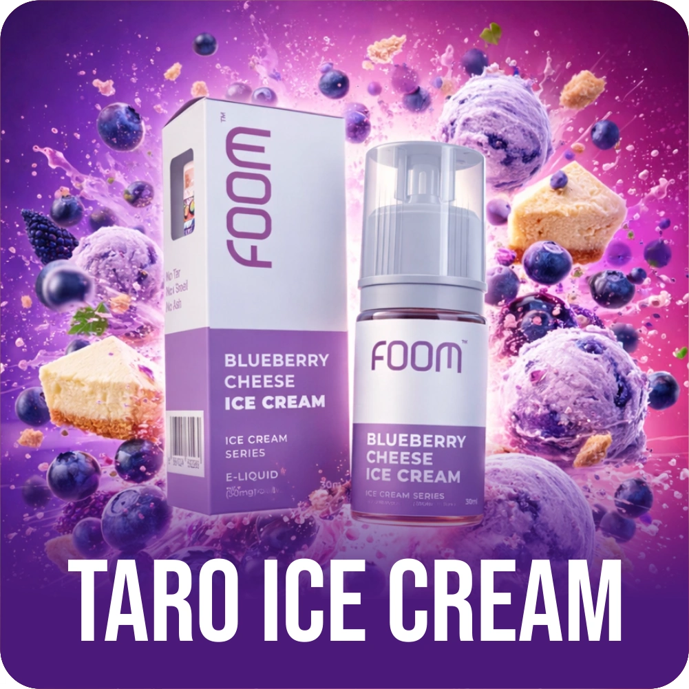 SALTNIC FOOM TARO ICE CREAM