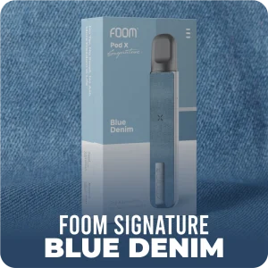 FOOM Pod X Signature Premium Design - Blue Denim
