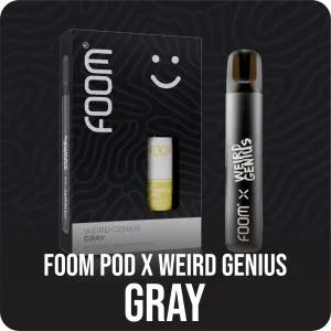 Foom Pod X Weird Genius Bundling Grey
