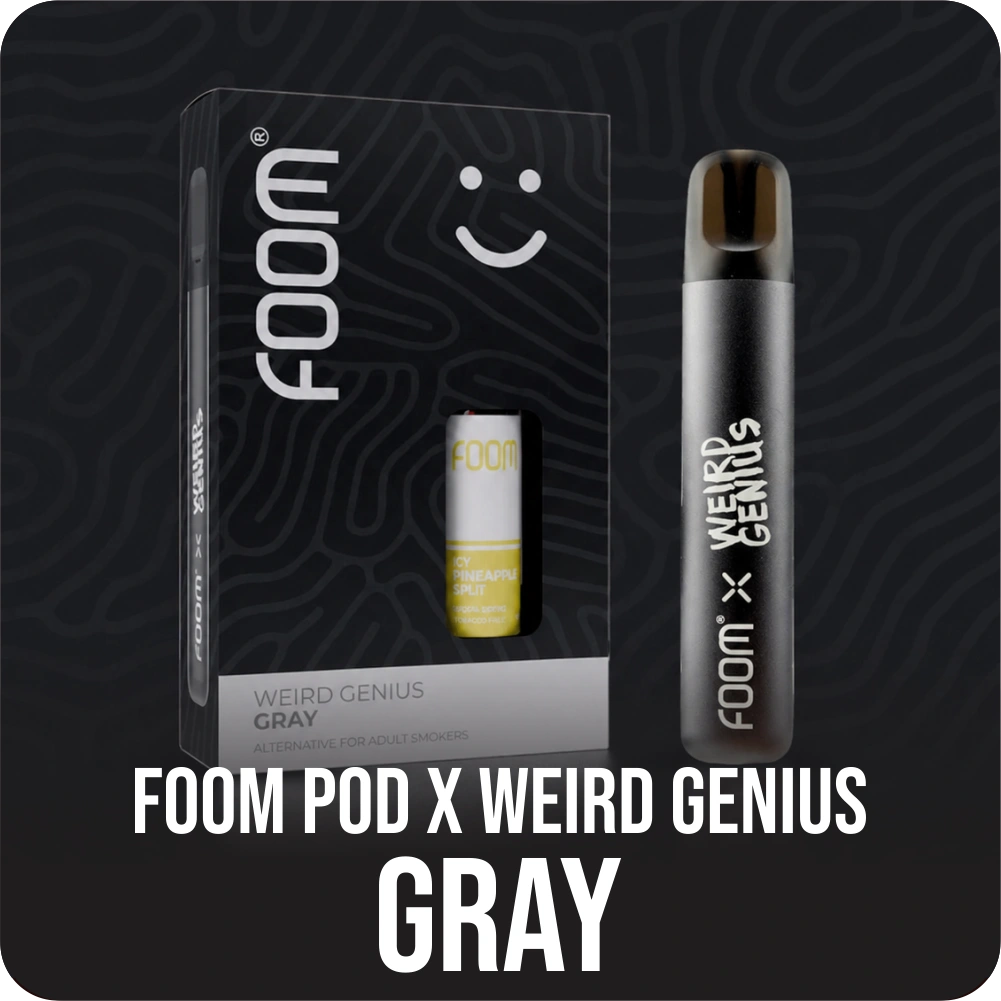 Foom Pod X Weird Genius Bundling Grey