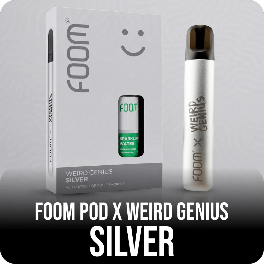 Foom Pod X Weird Genius Bundling Silver