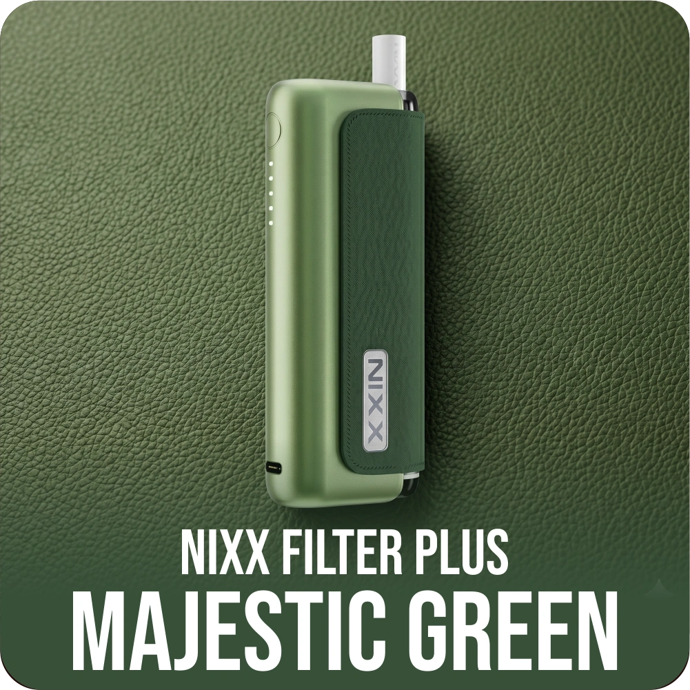 Nixx Filter Plus Bundling Liquid 15ml Warna Majestic Green