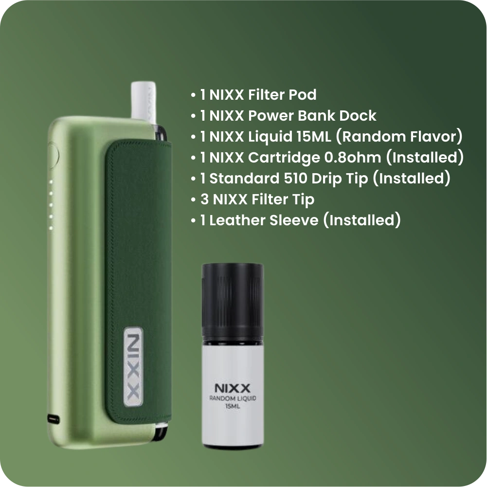 Nixx Filter Plus Bundling Liquid 15ml Warna Majestic Green - Gambar 2